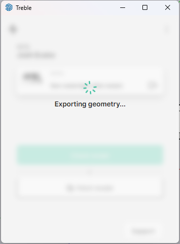Plugin with exporting geometry