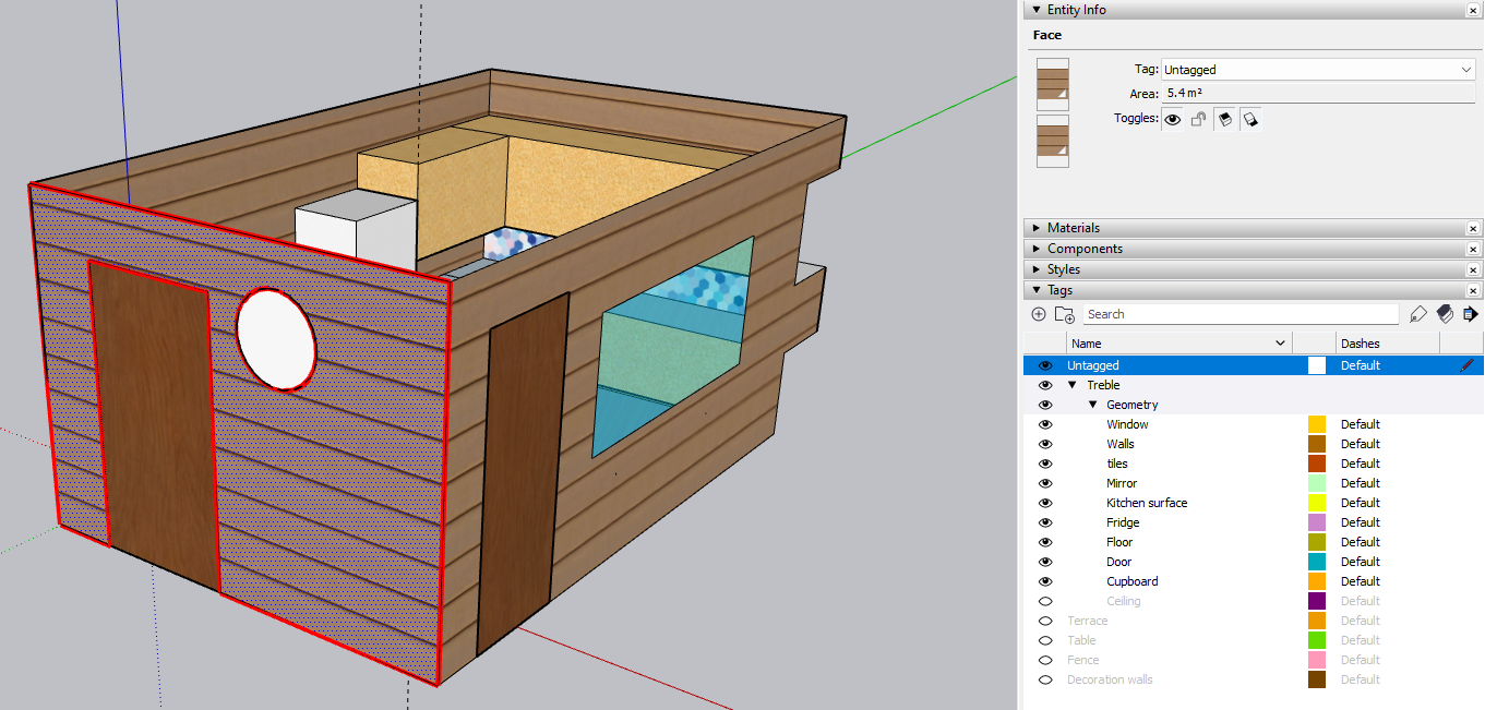 Feedback GW error in SketchUp - untagged face