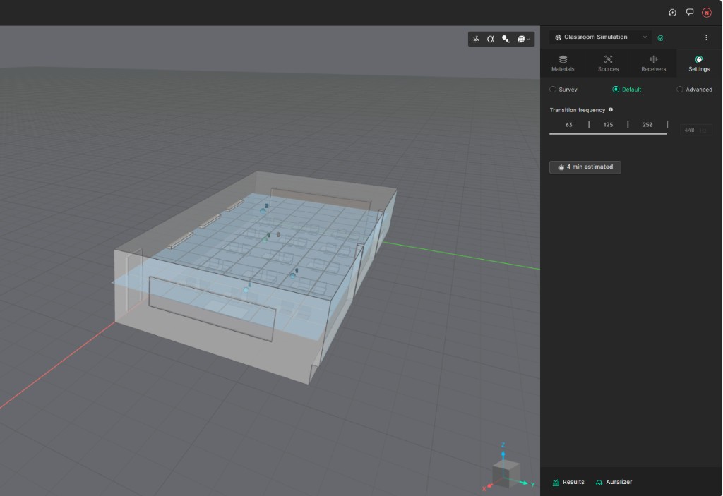 Editor - Simulation settings