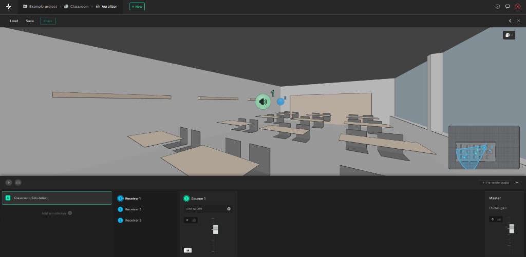 Auralizer - First person view