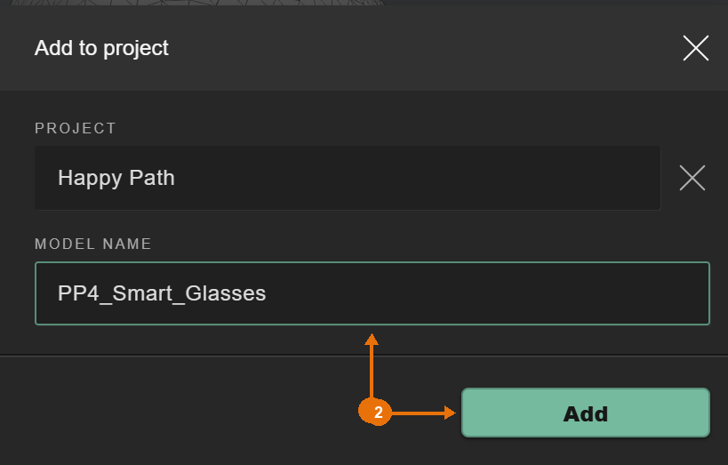 Add to project