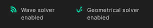 Wave solver enabled icon