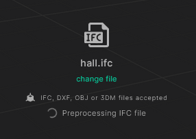 Preprocessing the IFC file