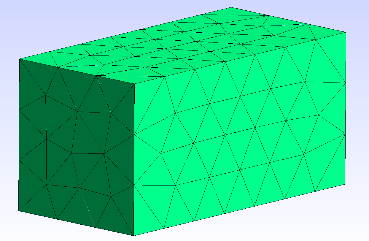Example of the 3D elements