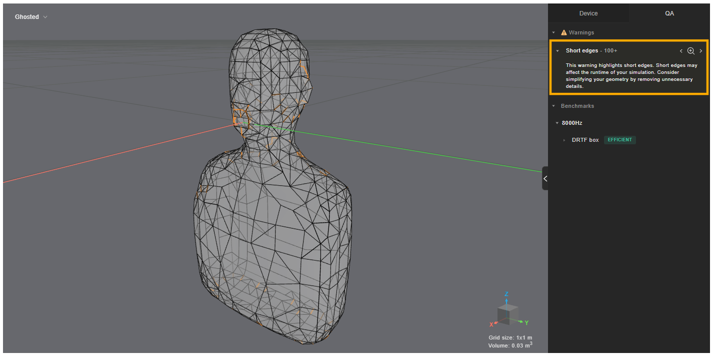 Simplification Threshold Plot