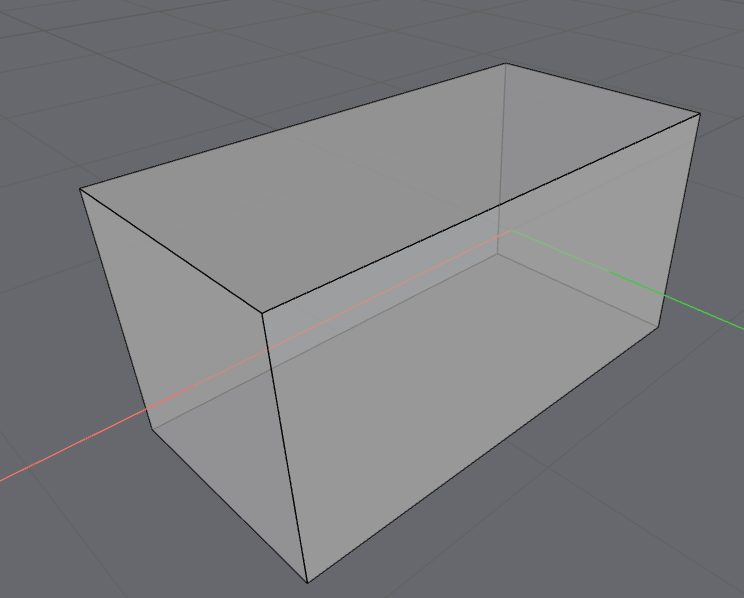 Picture of a box 1x1x2m