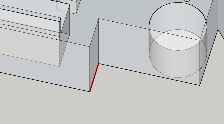 Feedback GW warning in SketchUp - gap