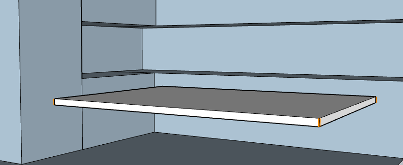 Short edges feedback: initial table
