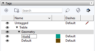 Creating new tag name
