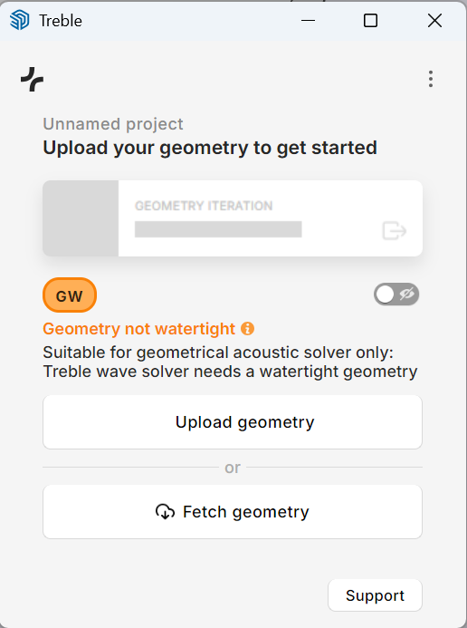 Plugin with Geometry not Watertight warning